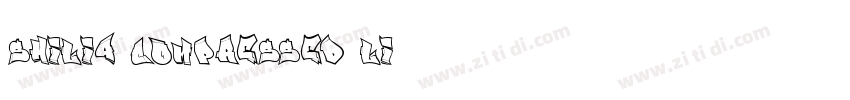 Shilia Compressed Li字体转换